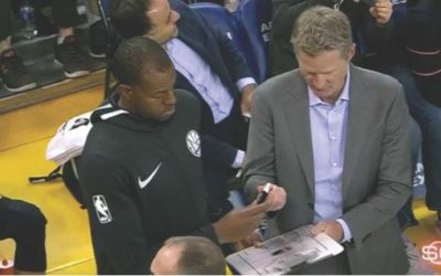 Leaders Lead: Kerr Hands Over the Clipboard